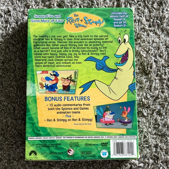 The Ren & Stimpy Show DVD Classic Cartoons Season 5 and some more of Season 4 - Picture 4 of 8